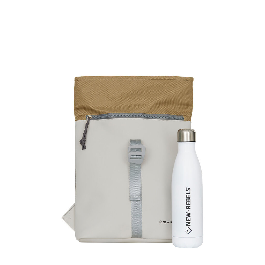 New Rebels New Rebels Ferron - Los Angeles Rolltop Rugzak 7 Liter Grijs