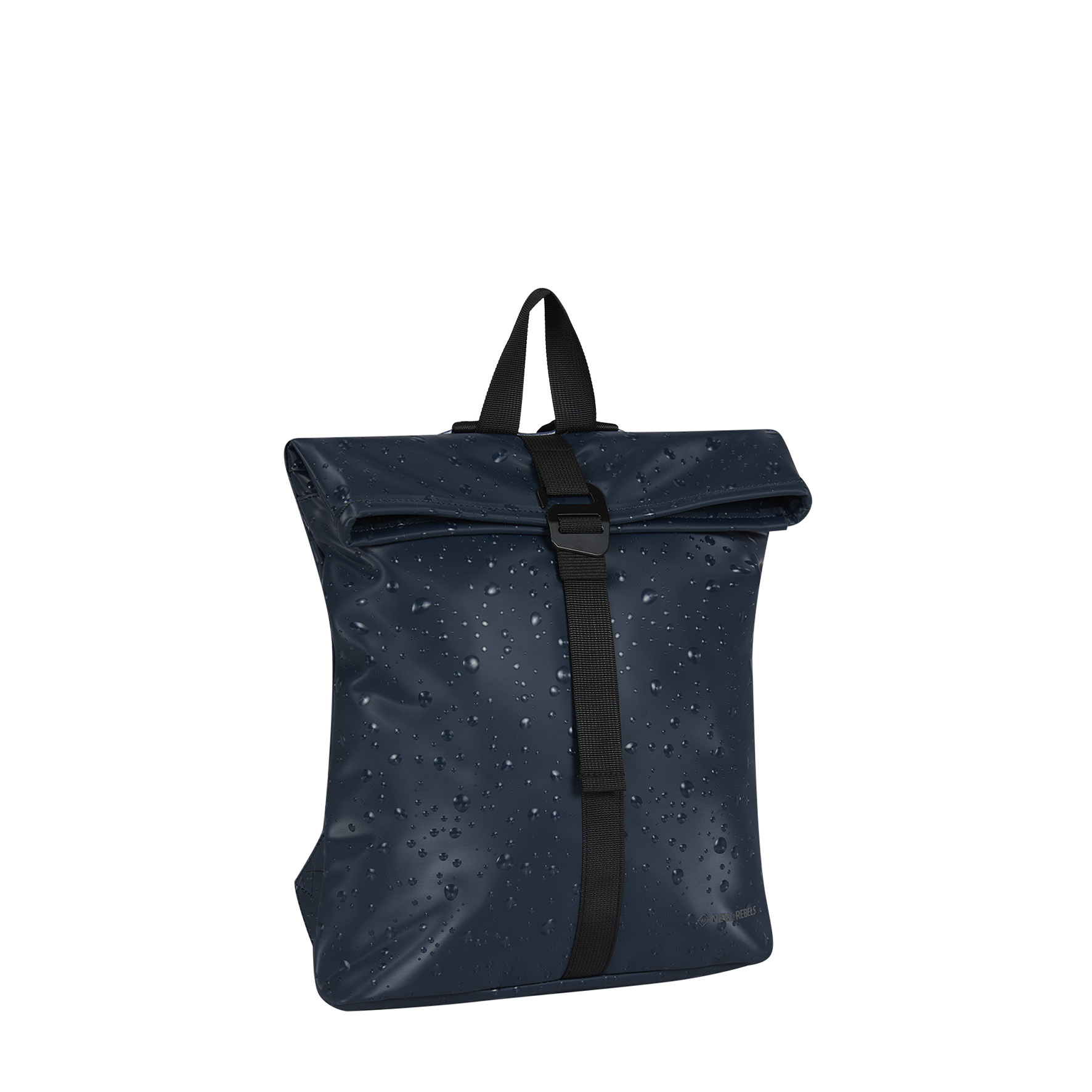 New Rebels Droplets Los Angeles Navy Blauw 7L Rolltop Rugzak Waterafstotend - Waterdruppel Design