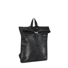 New Rebels New Rebels Droplets Los Angeles  Schwarz Wasserabweisender Rucksack – 7l Rolltop  Wasserabweisender Rucksack