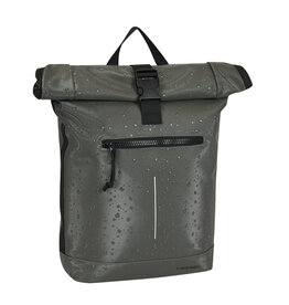 New Rebels Mart New York Droplet Anthracite 21L Backpack Rolltop Water Repellent Laptop 15.6"