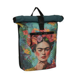 New Rebels Mart Art New York Flowerhead 21L Rucksack Rolltop wasserabweisend Laptop 15,6“