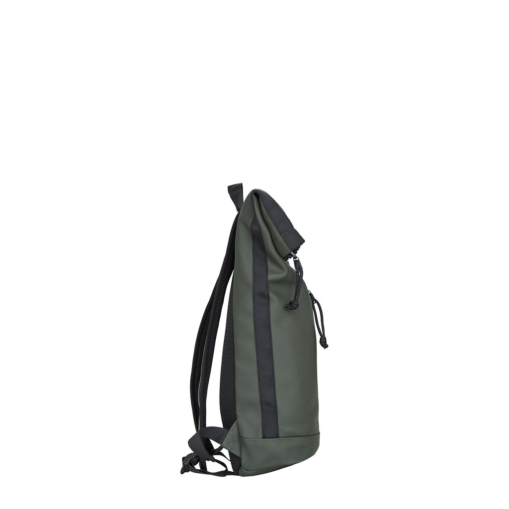New Rebels New Rebels Mart New York Nachtgroen 21L Rugtas Rolltop Waterafstotend Laptop 15.6"
