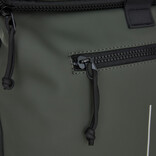 New Rebels New Rebels Mart New York Night Dark Green 21L Backpack Rolltop Water Repellent Laptop 15.6"