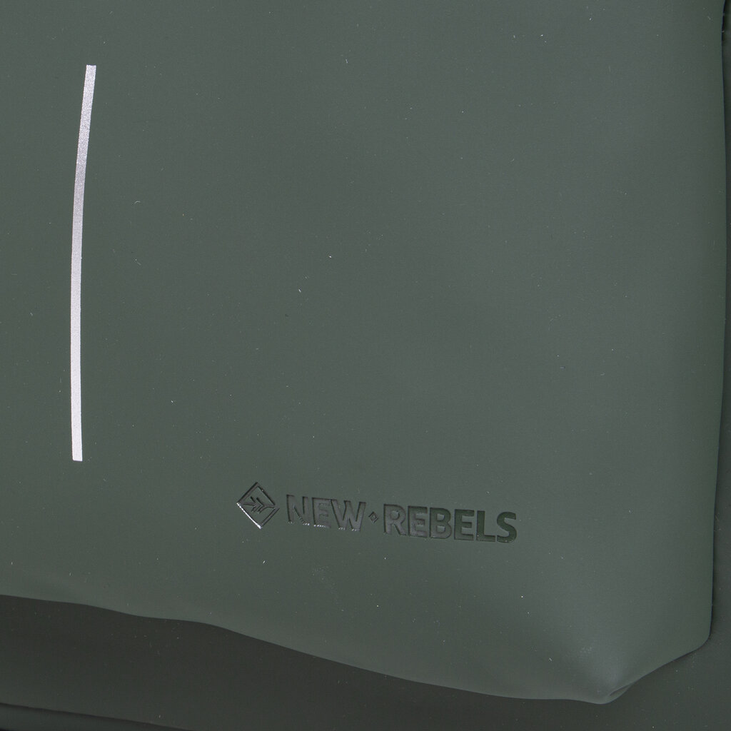 New Rebels New Rebels Mart Chicago NightGreen 17L Backpack Water Repellent Laptop 13"