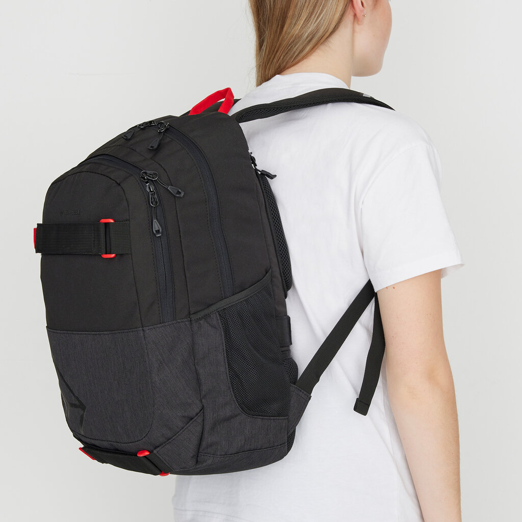 New Rebels New Rebels - Otis - Stanford Backpack 20L - Duotone - durable water-repellent polyester - 15.6" laptop - Black
