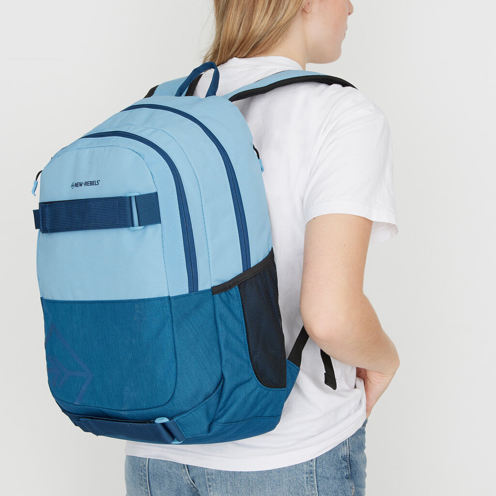 New Rebels New Rebels Otis - Stanford Rucksack 20L - Duotone - strapazierfähiges wasserabweisendes Polyester - 15.6“ Laptop - Blau