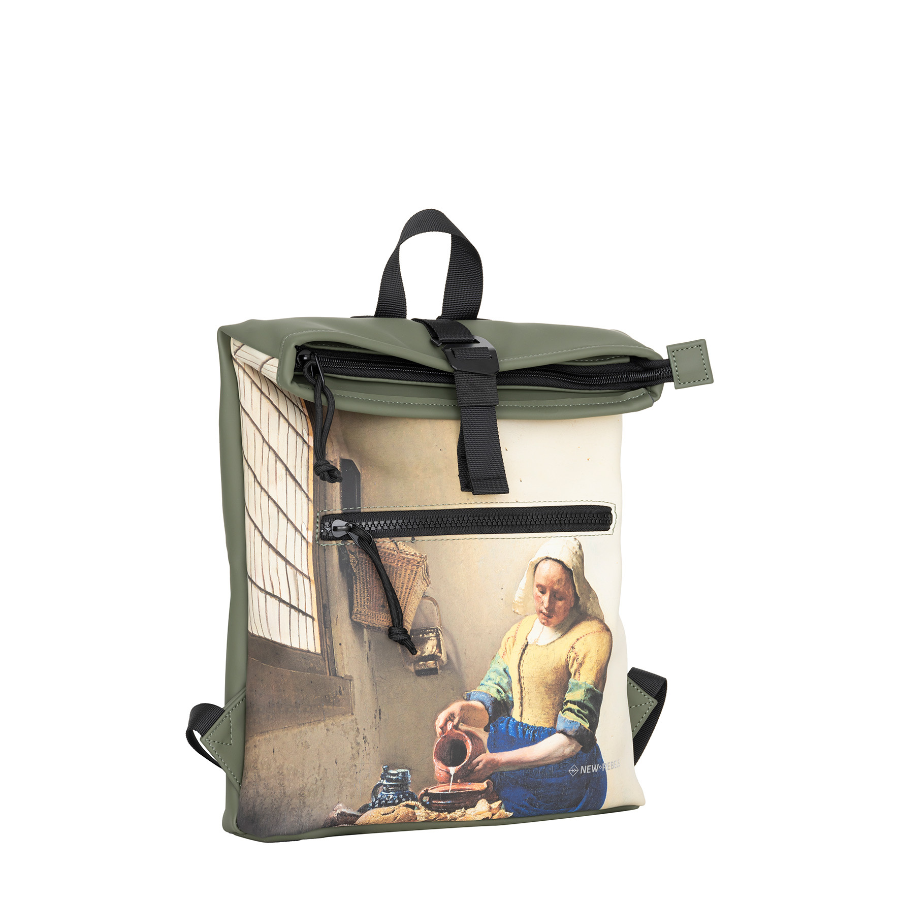 New Rebels Mart Art - Los Angeles Melkmeisje Rolltop Rugtas