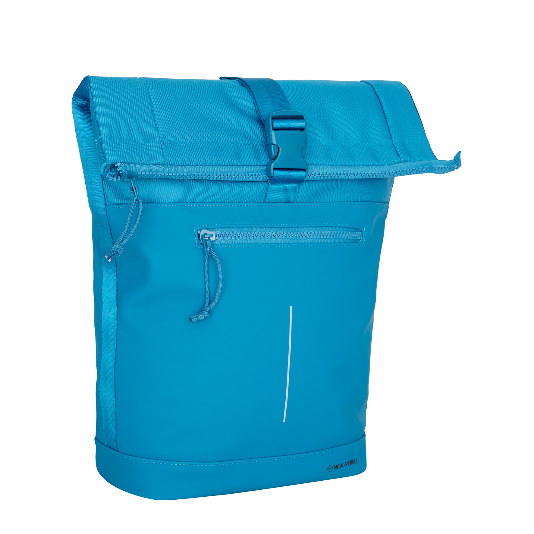 New Rebels Bruce - New York Rolltop Backpack 16L Turquoise - New