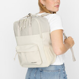New Rebels New Rebels Bruce Chicago Beige 17L Backpack Water Repellent Laptop 14"