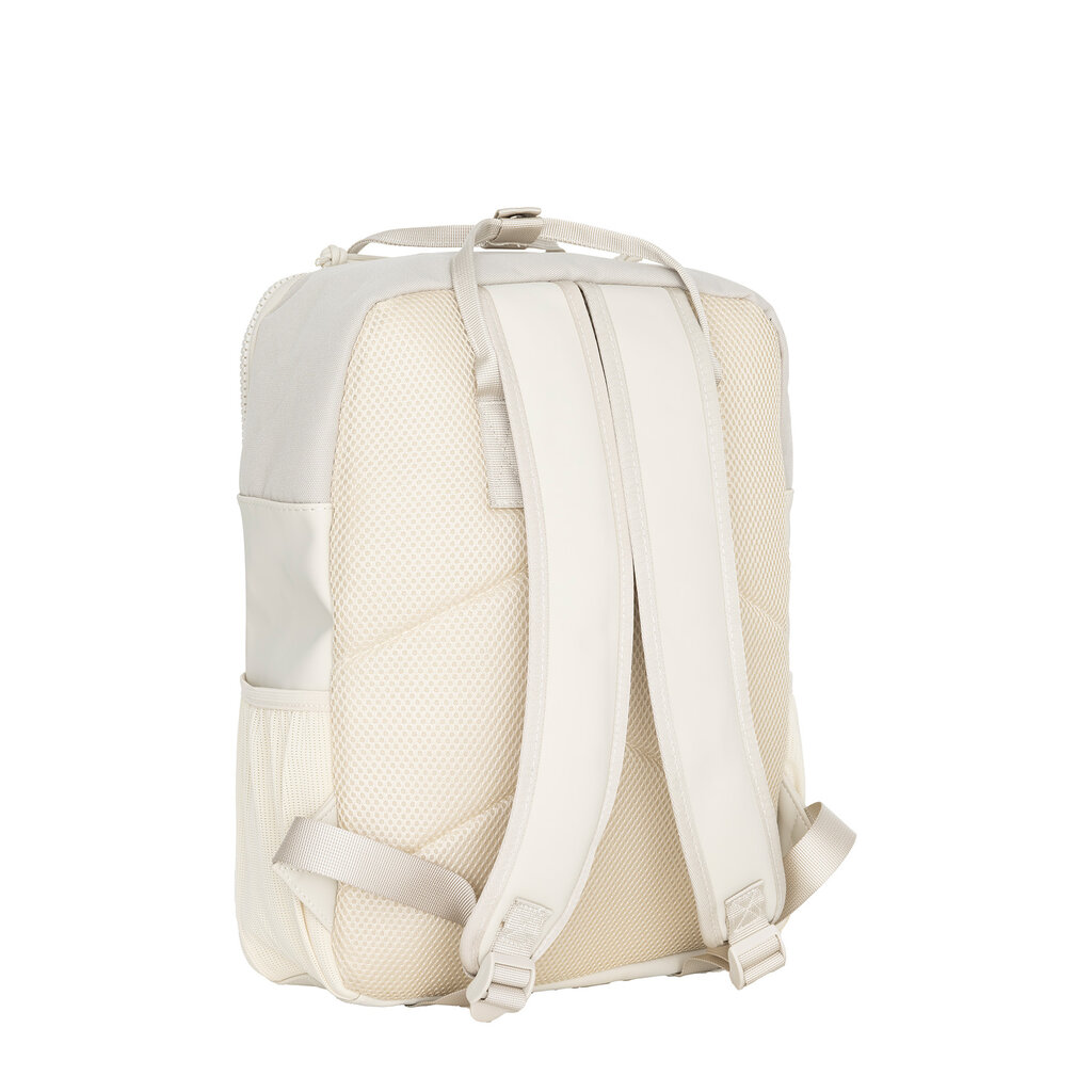 New Rebels Bruce Chicago Beige 17L Rucksack Wasserabweisend Laptop 14"