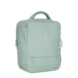 New Rebels New Rebels Jessi Easton Underseater Rucksack 17L Wasserabweisend PU Handgepäck 40x30x20 Airline Tasche 15,6 Zoll Laptopfach Salbeigrün