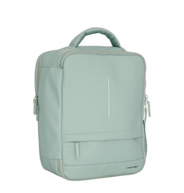 New Rebels New Rebels Jessi Easton Underseater Backpack 17L Water Repellent PU Carry On 40x30x20 Airline Bag 15.6 Inch Laptop Compartment Sage Green