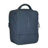 New Rebels New Rebels Jessi Easton Underseater Backpack 17L Water Repellent PU Carry On 40x30x20 Airline Bag 15.6 Inch Laptop Compartment Navy
