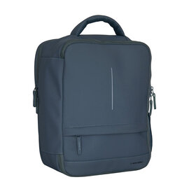 New Rebels Jessi Easton Underseater Rugzak 17L Waterafstotend PU Handbagage 40x30x20 Airline Tas 15.6 inch Laptopvak Navy