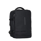 New Rebels New Rebels Jessi Easton Underseater Rucksack 17L Wasserabweisend PU Handgepäck 40x30x20 Airline Tasche 15,6 Zoll Laptopfach Schwarz