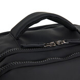 New Rebels New Rebels Jessi Easton Underseater Rugzak 17L Waterafstotend PU Handbagage 40x30x20 Airline Tas 15.6 inch Laptopvak Zwart