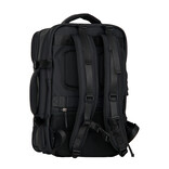 New Rebels New Rebels Jessi Easton Underseater Backpack 17L Water Repellent PU Carry On 40x30x20 Airline Bag 15.6 Inch Laptop Compartment Black