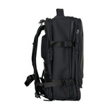 New Rebels New Rebels Jessi Easton Underseater Rugzak 17L Waterafstotend PU Handbagage 40x30x20 Airline Tas 15.6 inch Laptopvak Zwart