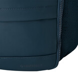 New Rebels New Rebels Jessi Easton Underseater Rugzak 17L Waterafstotend PU Handbagage 40x30x20 Airline Tas 15.6 inch Laptopvak Navy
