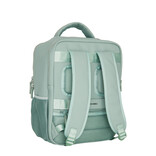 New Rebels New Rebels Jessi Easton Underseater Backpack 17L Water Repellent PU Carry On 40x30x20 Airline Bag 15.6 Inch Laptop Compartment Sage Green