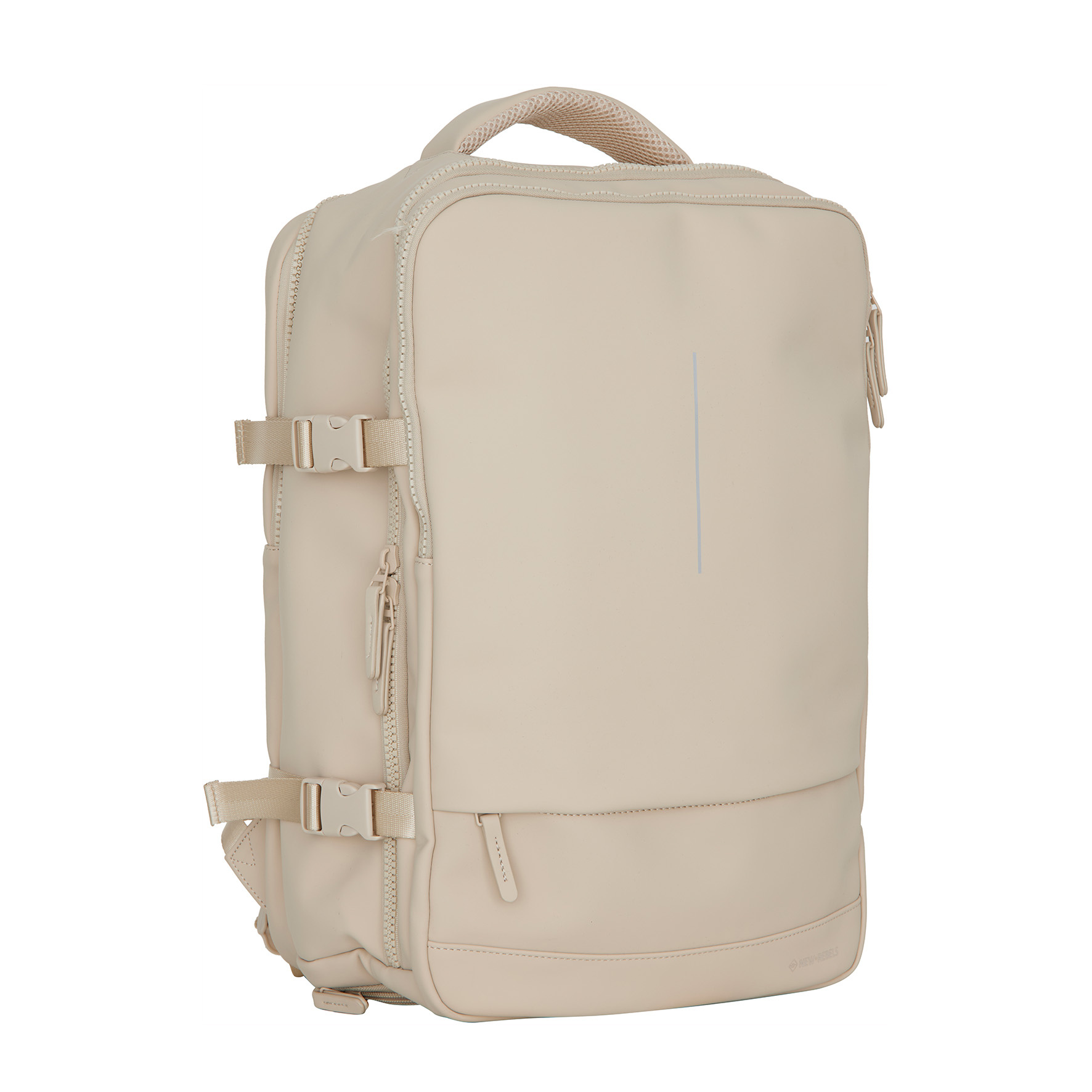Jessi Womby Cabin Rugzak - 27L Waterdichte Onderseater Handbagage, Geschikt voor Vliegtuig 30x20x45cmr Beige