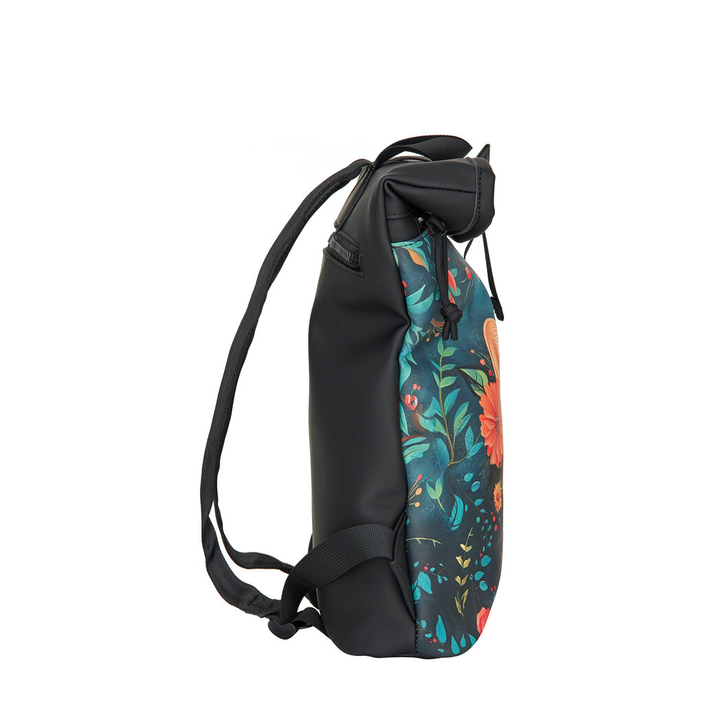 New Rebels Mart Art Los Angeles Catface Rolltop Backpack Mini
