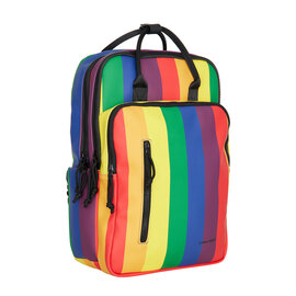 New Rebels William Milwaukee Regenbogen 18L Rucksack Wasserabweisend Laptop 15.6"