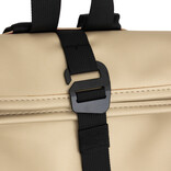New Rebels New Rebels Mart Los Angeles Metallic Goud Mini 7L Rolltop Rugzak Waterafstotend
