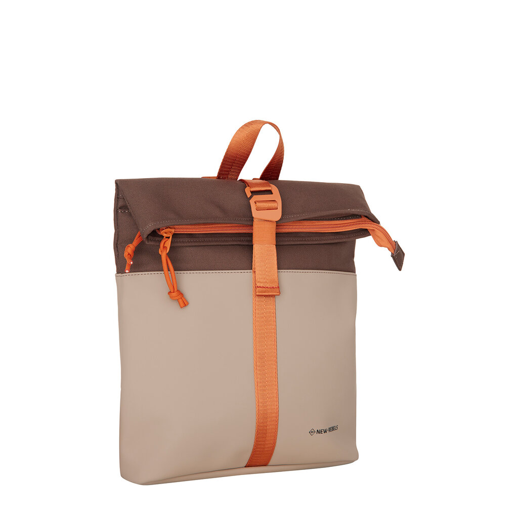 New Rebels New Rebels Ferron Los Angeles Coffee 7L Rolltop Rugzak Water Repellent