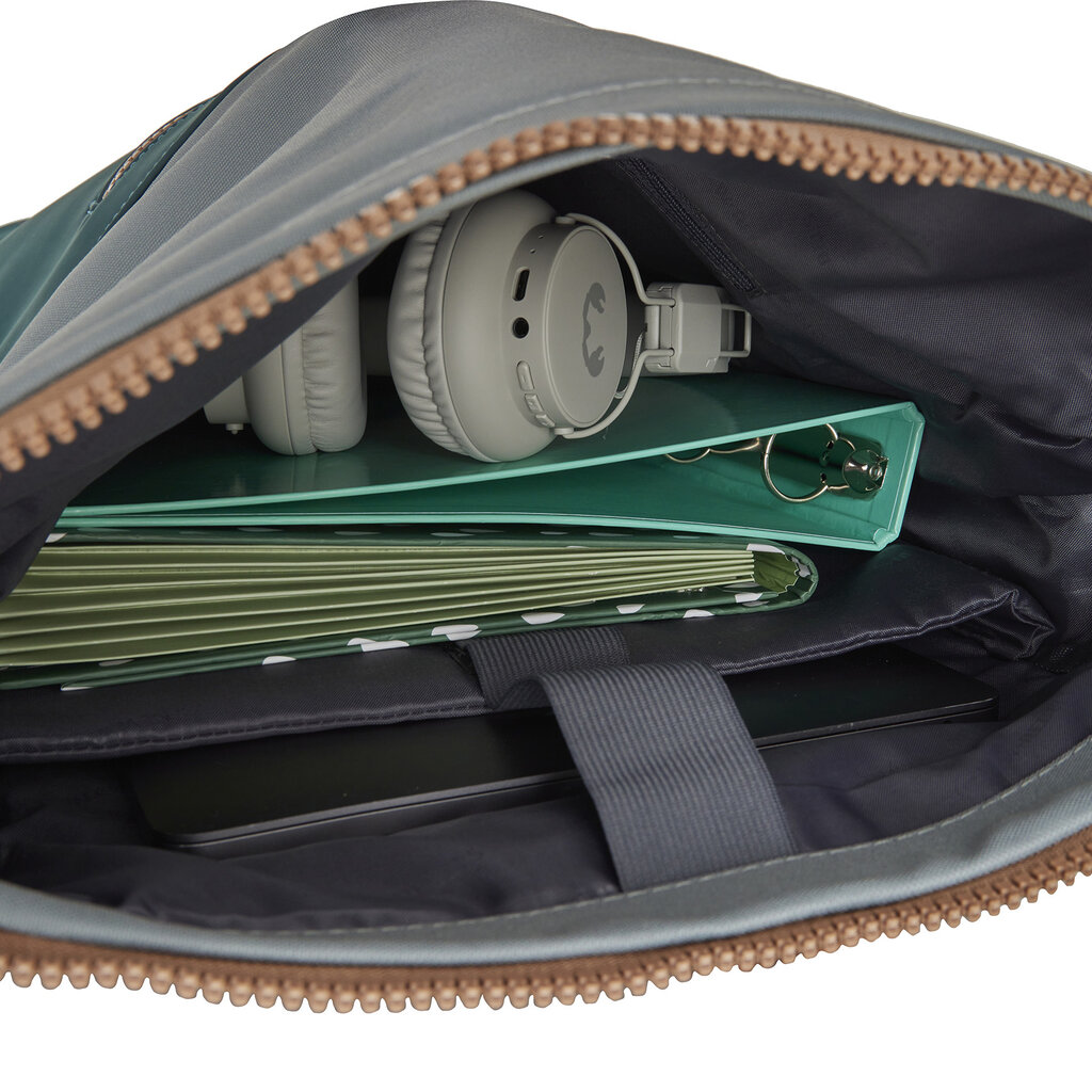 New Rebels New Rebels Ferron New York Rolltop Rucksack 16L Petrol