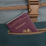 New Rebels New rebels Ferron New York Rolltop Rugzak 16L Petrol