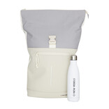 New Rebels New Rebels Ferron New York Rolltop Rucksack 16L Beige