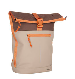 New Rebels New Rebels Ferron New York Rolltop Backpack 16L Coffee