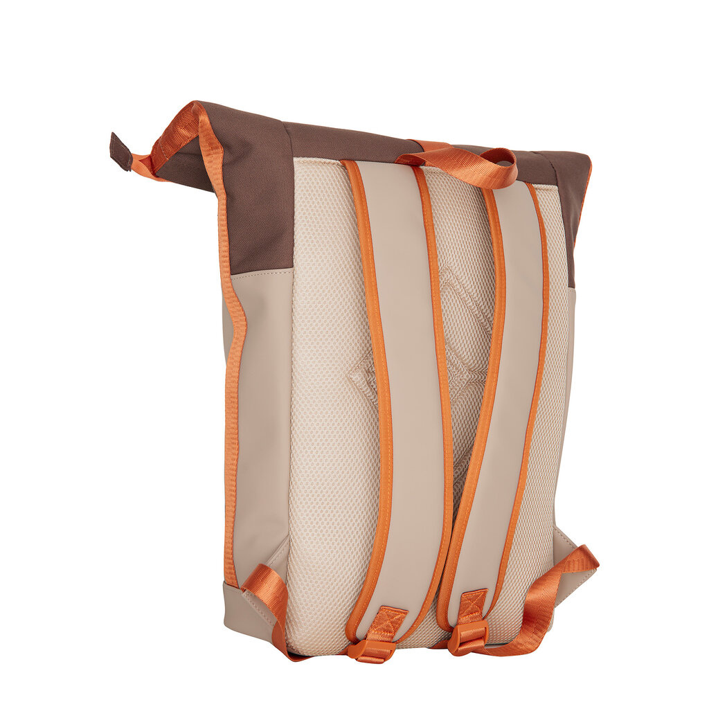 New Rebels New Rebels Ferron New York Rolltop Rugzak 16L Coffee