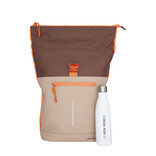 New Rebels New Rebels Ferron New York Rolltop Rugzak 16L Coffee