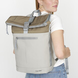 New Rebels New Rebels Ferron New York Rolltop Backpack 16L Grey