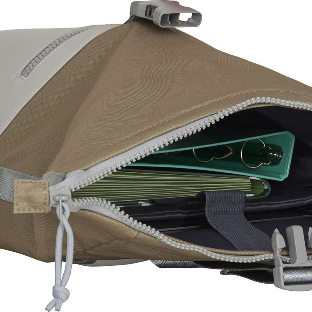 New Rebels New Rebels Ferron - New York Rolltop Rugzak 16L Grijs