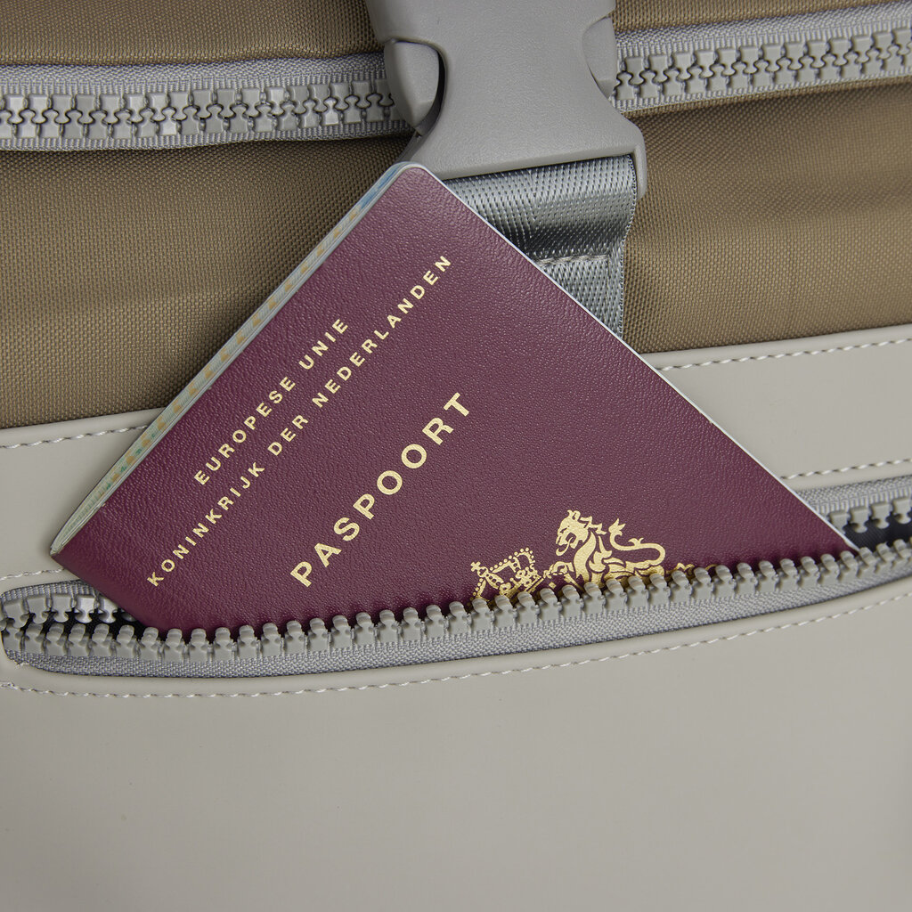 New Rebels New Rebels Ferron New York Rolltop Backpack 16L Grey