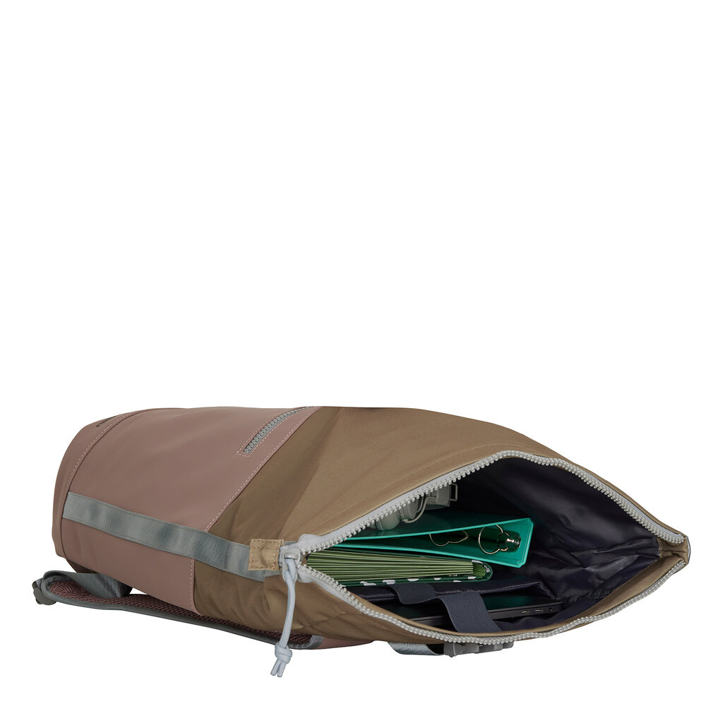 New Rebels New Rebels Ferron New York Rolltop Rugzak 16L Oud Roze