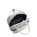 New Rebels New Rebels Ferron Miami Rugzak 9L Waterafstotende Laptop Rugtas 13 inch Schooltas en Werktas van PU Nylon Comfortabel Lila Beige