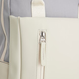 New Rebels New Rebels Ferron Miami Rugzak 9L Waterafstotende Laptop Rugtas 13 inch Schooltas en Werktas van PU Nylon Comfortabel Lila Beige