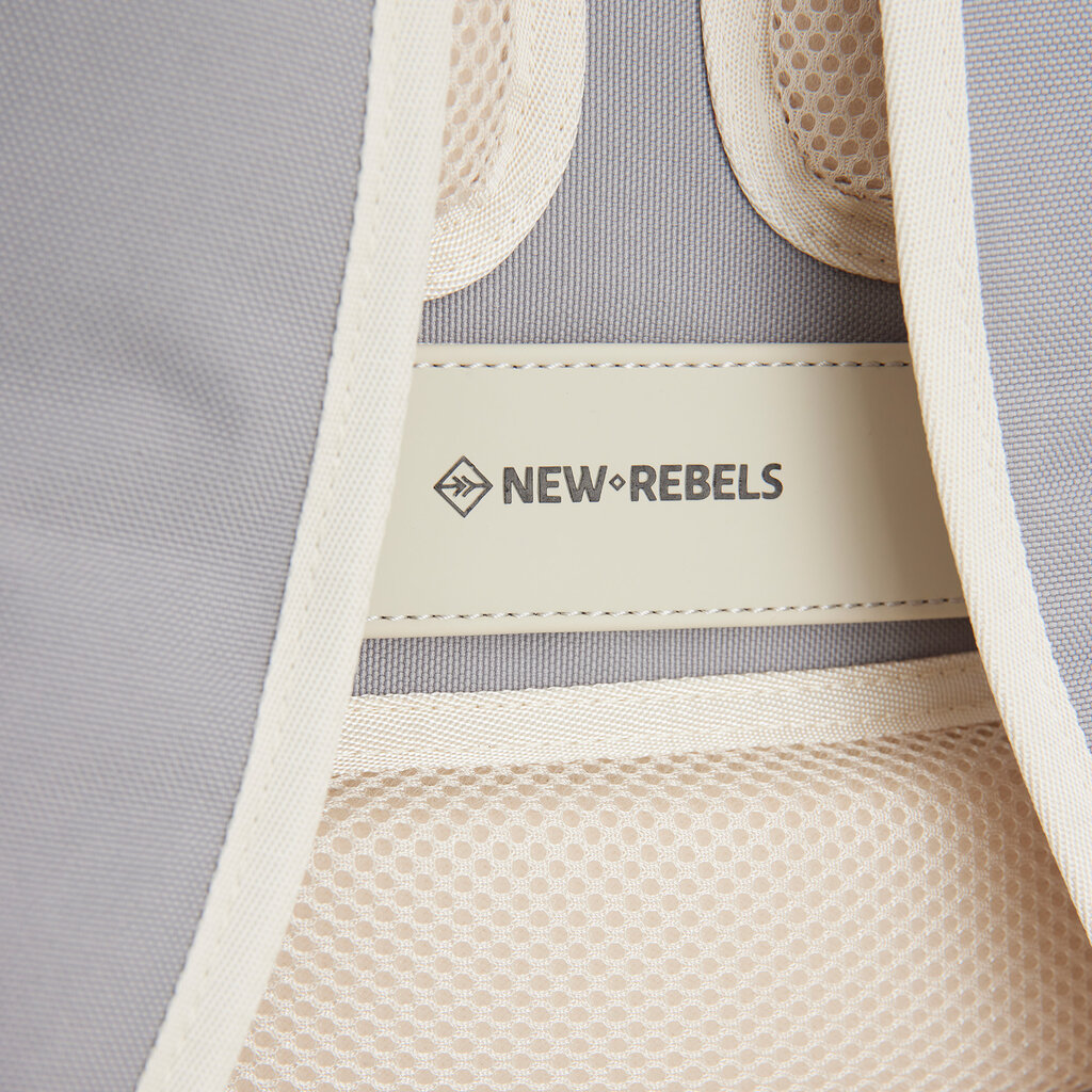 New Rebels New Rebels Ferron Milwaukee Handel Rugtas Beige 19L