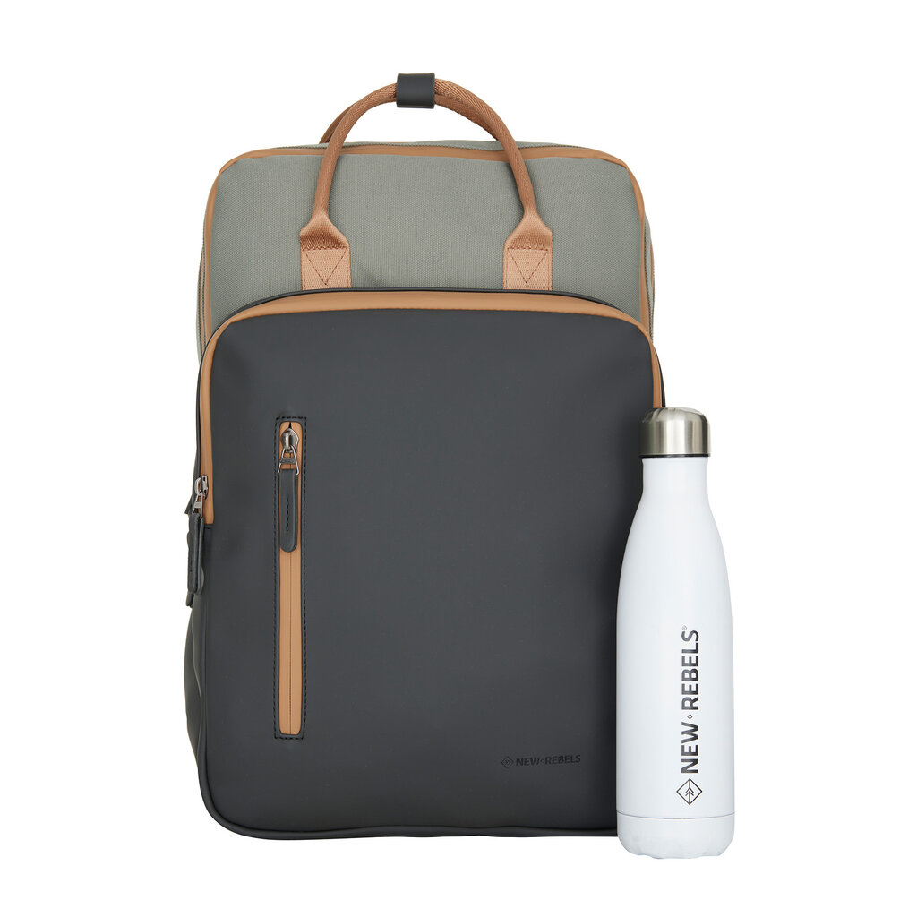 New Rebels New Rebels Ferron Milwaukee Handel Rucksack Anthrazit 19L