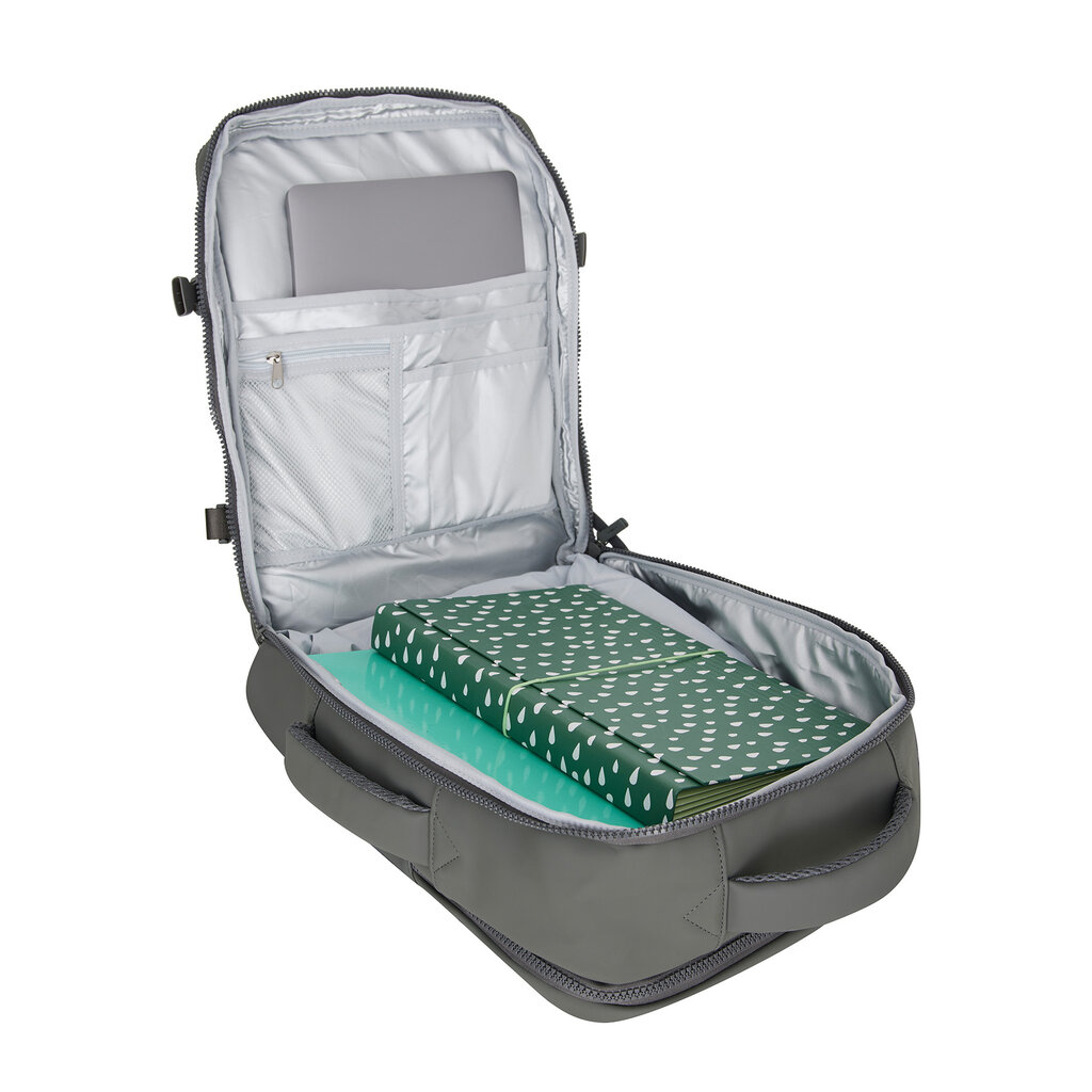 New Rebels New Rebels Jessi Womby Cabin Rugzak – 27L Waterdichte Onderseat Handbagage, Geschikt voor Vliegtuig Antraciet