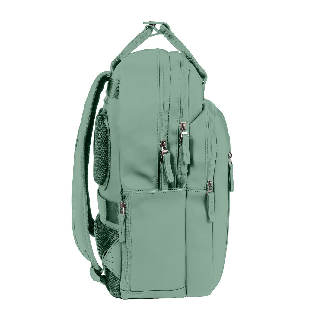 New Rebels New Rebels William Milwaukee Salie Green 18L Backpack Water Repellent Laptop 15.6
