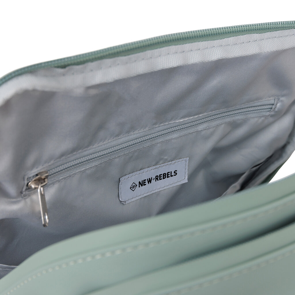 New Rebels New Rebels William Milwaukee Salie Green 18L Backpack Water Repellent Laptop 15.6