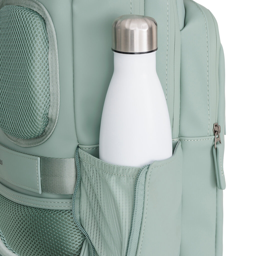 New Rebels New Rebels William Milwaukee Salie Green 18L Backpack Water Repellent Laptop 15.6