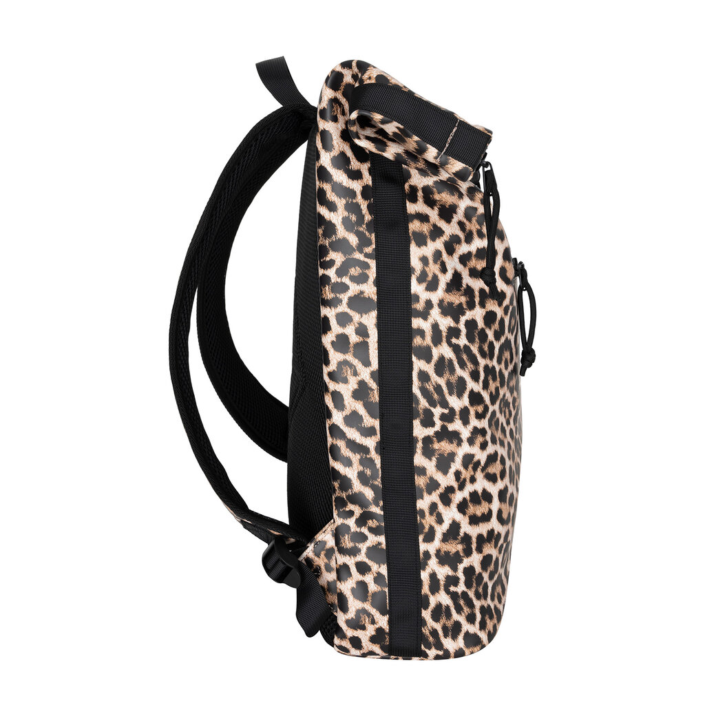 New Rebels New Rebels Mart New York Leopard  21L Rugtas Rolltop Waterafstotend Laptop 15.6"