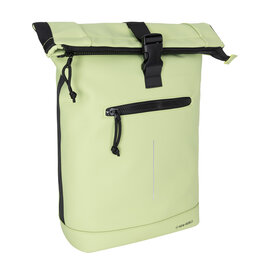 New Rebels Mart New York Matt Green 21L Rolltop Rugtas – Waterafstotend – Geschikt voor 15.6” Laptop