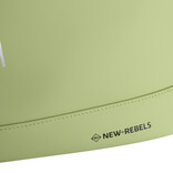 New Rebels New Rebels Mart New York Mattgrün 21L Rolltop-Rucksack – Wasserabweisend – Für 15,6” Laptop geeignet
